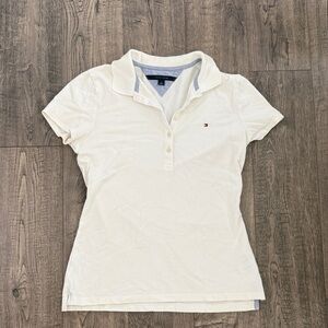 Tommy Hilfiger Women's White Polo Shirt
